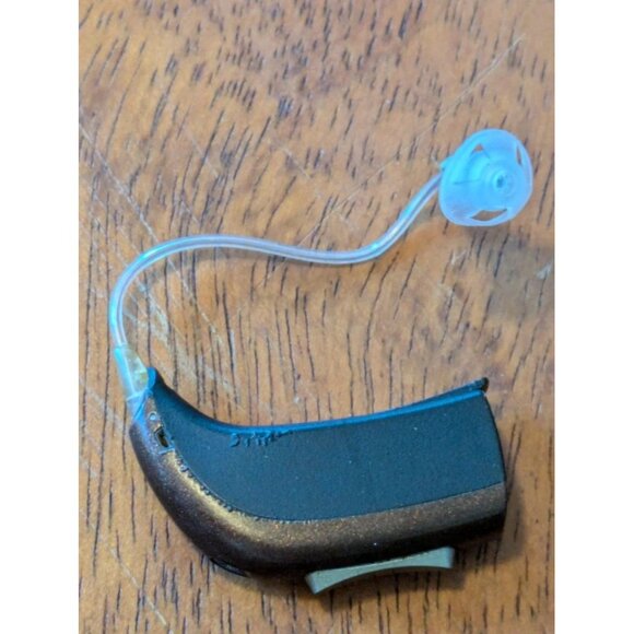 Oticon Epoq Hearing Aids Left & Right, BTE - Not Tested, As Is, Chestnut Brown - Picture 5 of 16